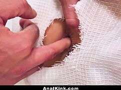 Busty stepmom Natasha Nice drilled by stepson in steamy shower