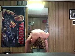 Accidental Creampie Slips Into Redhead Milf During Wild Toy Play