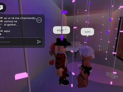 Rough Femboy Sex Turns Into Facial Cumshot at Brookhaven Party