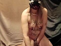 european female slave humiliated in anal souillure, doggystyle, slapping, and orgasm with maledom amateurs. 💦