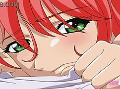 Hentai uncensored - my busty stepsister catches me masturbating in the bathroom