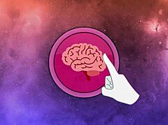Brain button says, 'Let me mesmerize you with my fingersnaps'