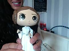 Maxine X intensely masturbates solo with biggest dildos and squirts.