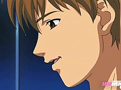 Hentai uncensored - my busty stepsister catches me masturbating in the bathroom