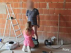 I ALMOST GOT CAUGHT CHEATING with my coworker on the construction site