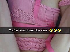 Gerçek Snapchat sikiş derlemesi aldım, aldatan karı Richelle Rose kremler için yalvarıyor