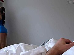 i suck huge cock and fuck my foster daddy then eat his cum in quickie taboo session