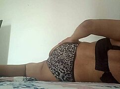 Colegiala Waits in Bedroom for Professor to Suck Her Wet Tight Pussy and Tits While Masturbating to Heat Up?