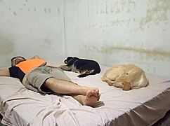 ballerina rides cousin's cock 😍