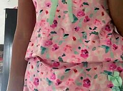 yo, check this innocent pajama girl on spy camera now