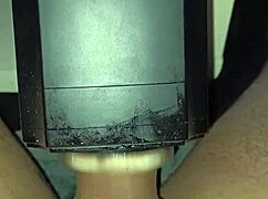 lovense solace toy used for cumshot by stranger