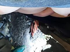 Does Village Girl Masturbate During Lunch? Her Pussy Cums Hard!