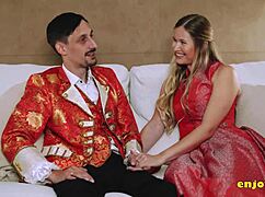 Blonde Adores Deep-Throating Cock In Full HD Action