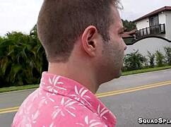 milf mandy rhea enjoys facial and sucking cock