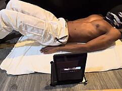 KEEPING MY ABS TIGHT FOR THE LADIES