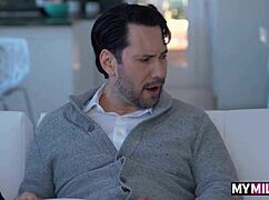 College girl Madi Collins wants cum, giving blowjob and deepthroat in missionary