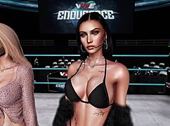 Virtual pro wrestling bikini contest.
