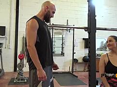 A Little 18+ Exercise Before a Good Fuck is Never Bad. Busty Gigi Lust Has Sex with Her Coach.