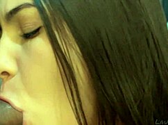 Wet blowjob filled with cum