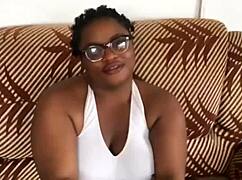 Hardcore sex with monster cock on casting couch, squirting big ass 😜