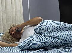 Stepfather Is Seduced by Horny Stepdaughter in Hot Homemade Latina Action. She Teases Him with Her Tight Body in Pantyhose.