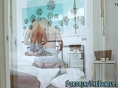 blonde teen 18+ stepsis gobbles monster cock intensely