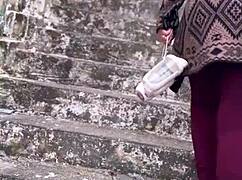 Patricinha CLIMBS hill CRAZY HORNY for PUSSY