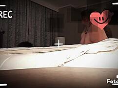 i'm snowbunnyqueen27 getting blowjob in bisexual interracial threesome