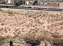 Outdoor public blowjob in a cave 😏