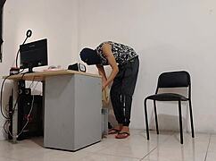 Young stepbrother fucks stepsister intensely while other plays virtual reality