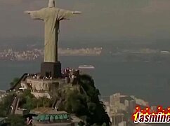 The petite bunny cheered up her well-endowed client during Easter week with dildo fun