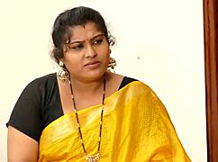 Chubby Indian Aunt Kisses Mother In Law