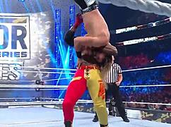 Seth Rollins Vs Austin Theory Vs Bobby Lashley Survivor Series 2022