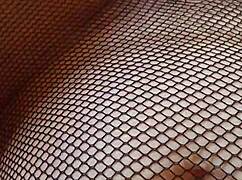 greta ties the net for beautiful brunette mature lady in sensual foot fetish