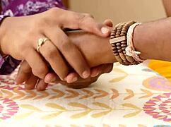 Chubby Indian Aunt Kisses Mother In Law