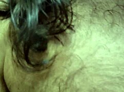 Hairy muscular guy shows off outdoors in uncut video