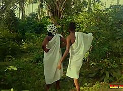 outdoor bush fuck with naughty ex girlfriend, big black cock and cumshot