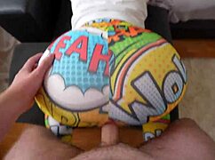 Caught Stepsister Masturbating, Then Fucked Her Tearing Leggings