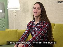 juliette bellamy shows off virgin pussy in raw casting interview