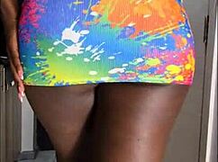 Ebony Big Ass Queen Teases So Well?