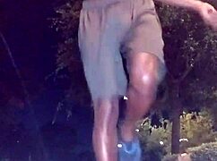 Beautiful Brunette Homemade Scene with Uncle.