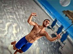 Beauty And The Thug Playing Beach Ball Topless