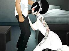 super deep throat action with random partner!