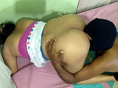 young mami banged hard after mom leaves for office in xxx bhabhi action