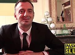 Babe With Big Boobs Gets Rough Anal Slave Treatment!