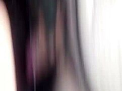 Intense solo masturbation with vigorous penis stroking