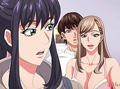 My step sister bends over for big cock