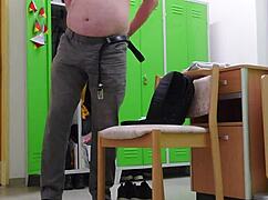 feeling nervous while changing at work