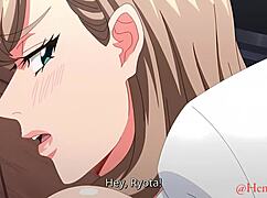 My step sister bends over for big cock