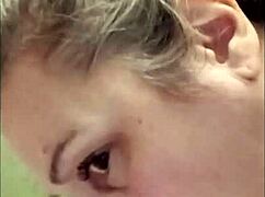 esclave f strips and spanks herself in maid outfit